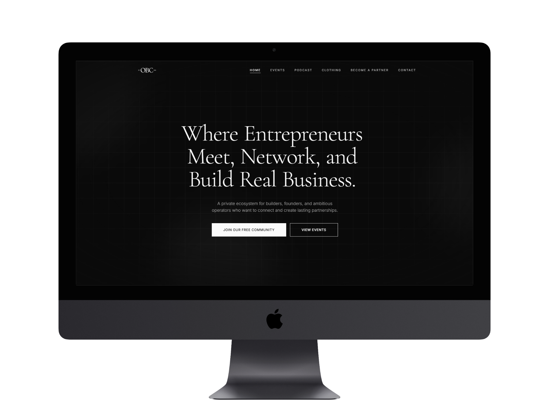 OB Club website